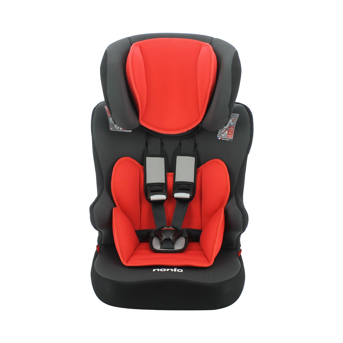 NANIA Siège auto rehausseur avec harnais groupe 1/2/3 Racer Access