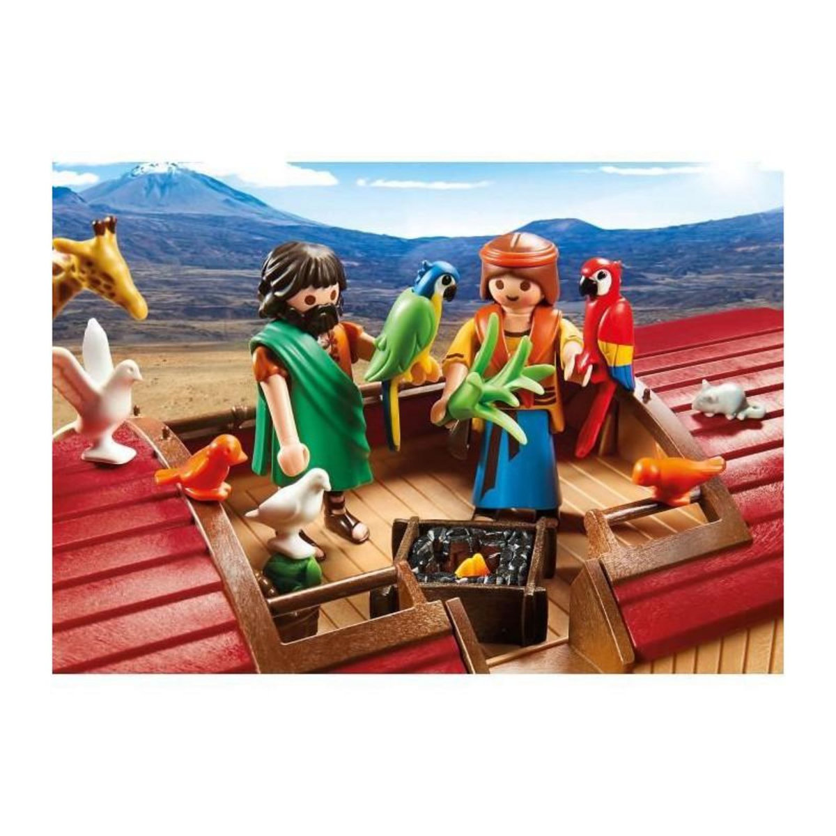 PLAYMOBIL PLAYMOBIL 9373 - Arche de Noé avec animaux
