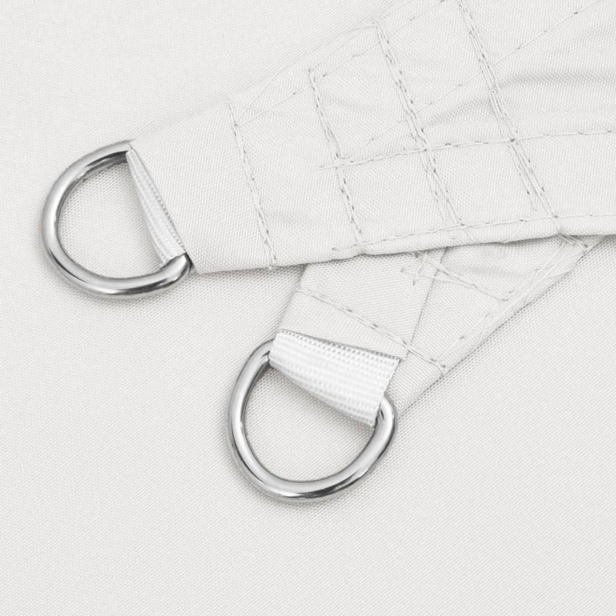 VIDAXL Voile de parasol tissu oxford carre 4,5x4,5 m blanc