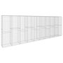 Voir la diapositive 1 : VIDAXL Mur en gabion avec couvercle Acier galvanise 600 x 50 x 200 cm