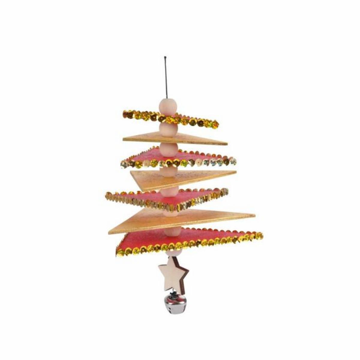 Paris Prix Décoration de Noël  Triangle à Monter  Naturel