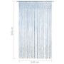 Voir la diapositive 6 : VIDAXL Rideau en macrame Bleu 140x240 cm Coton