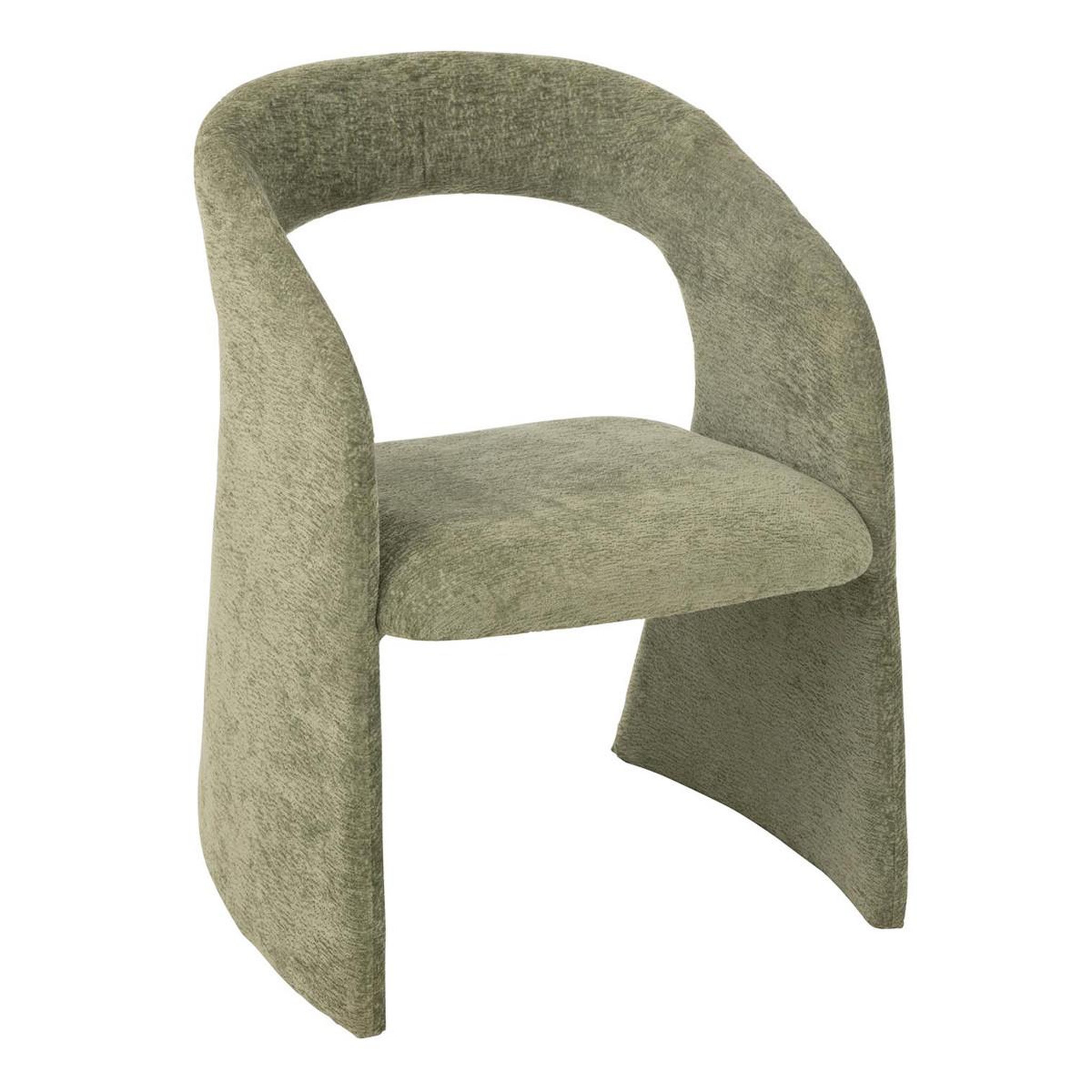 J-LINE Fauteuil design  anise  80cm vert menthe