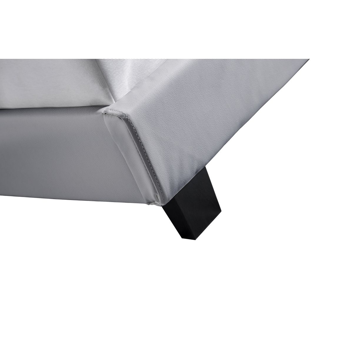 Lit avec tête de lit et sommier à lattes 140x190 cm MARTIN