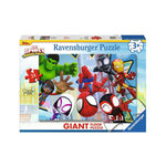 RAVENSBURGER Puzzle giant 24 pieces - Une equipe fantastique - Spidey