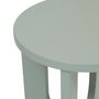 Voir la diapositive 2 : ATMOSPHERA Table d'Appoint Design  Bloom  50cm Vert de Gris