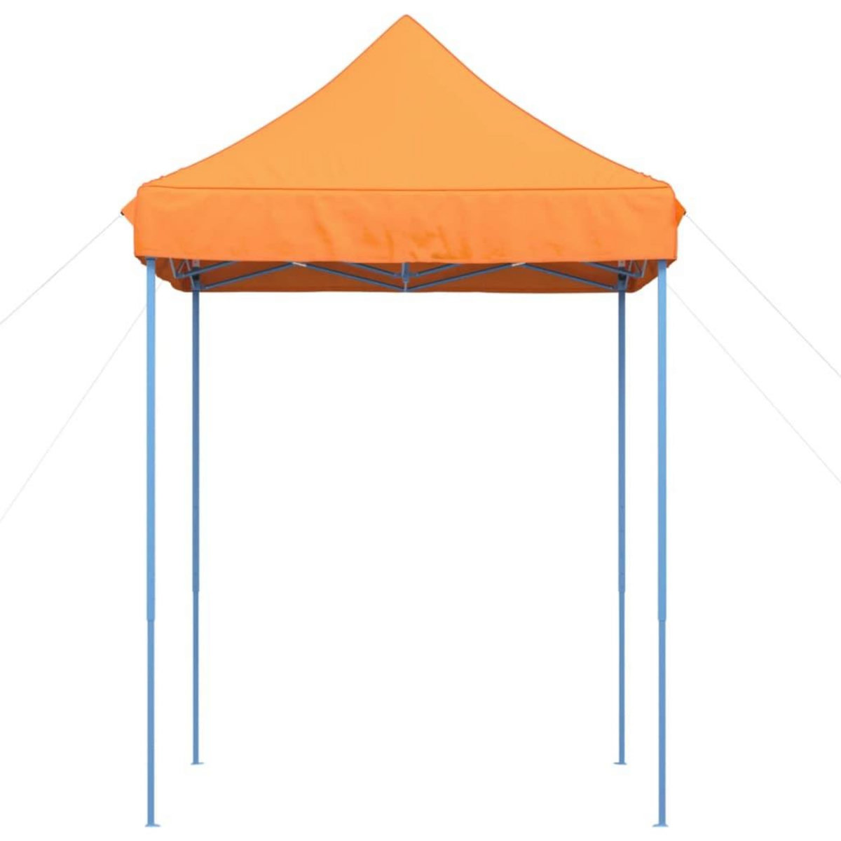 VIDAXL Tente de reception pliable escamotable orange 200x200x306 cm