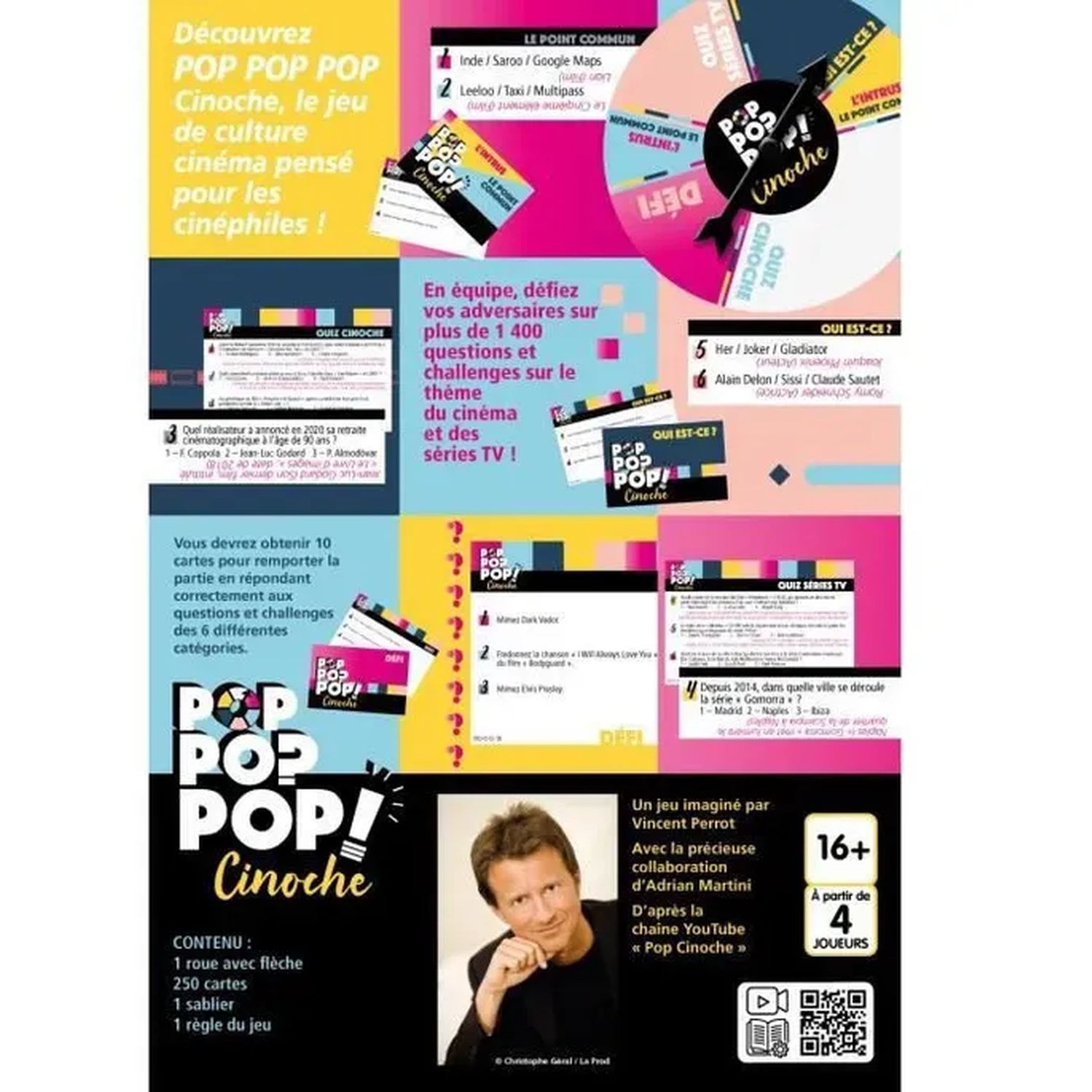 Voir la diapositive 5 : LANSAY Jeu Pop Pop Pop Cinoche 12+