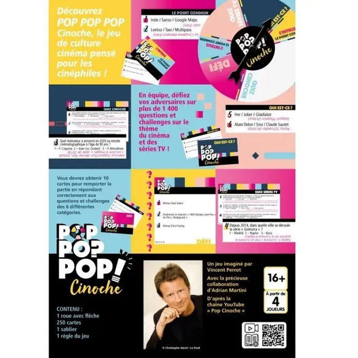 LANSAY Jeu Pop Pop Pop Cinoche 12+