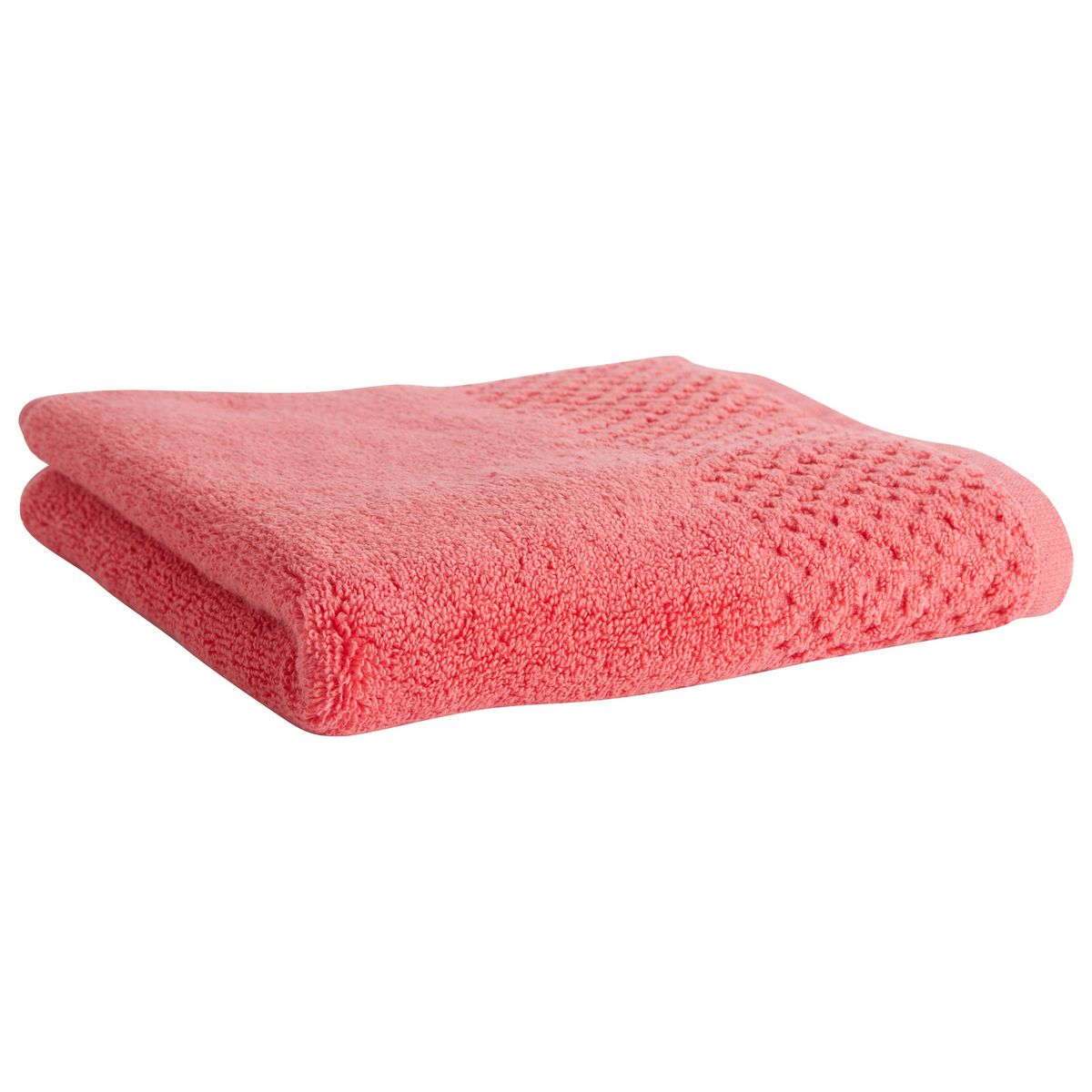 ACTUEL Drap de de bain uni en coton qualité zéro twist  500 g/m²
