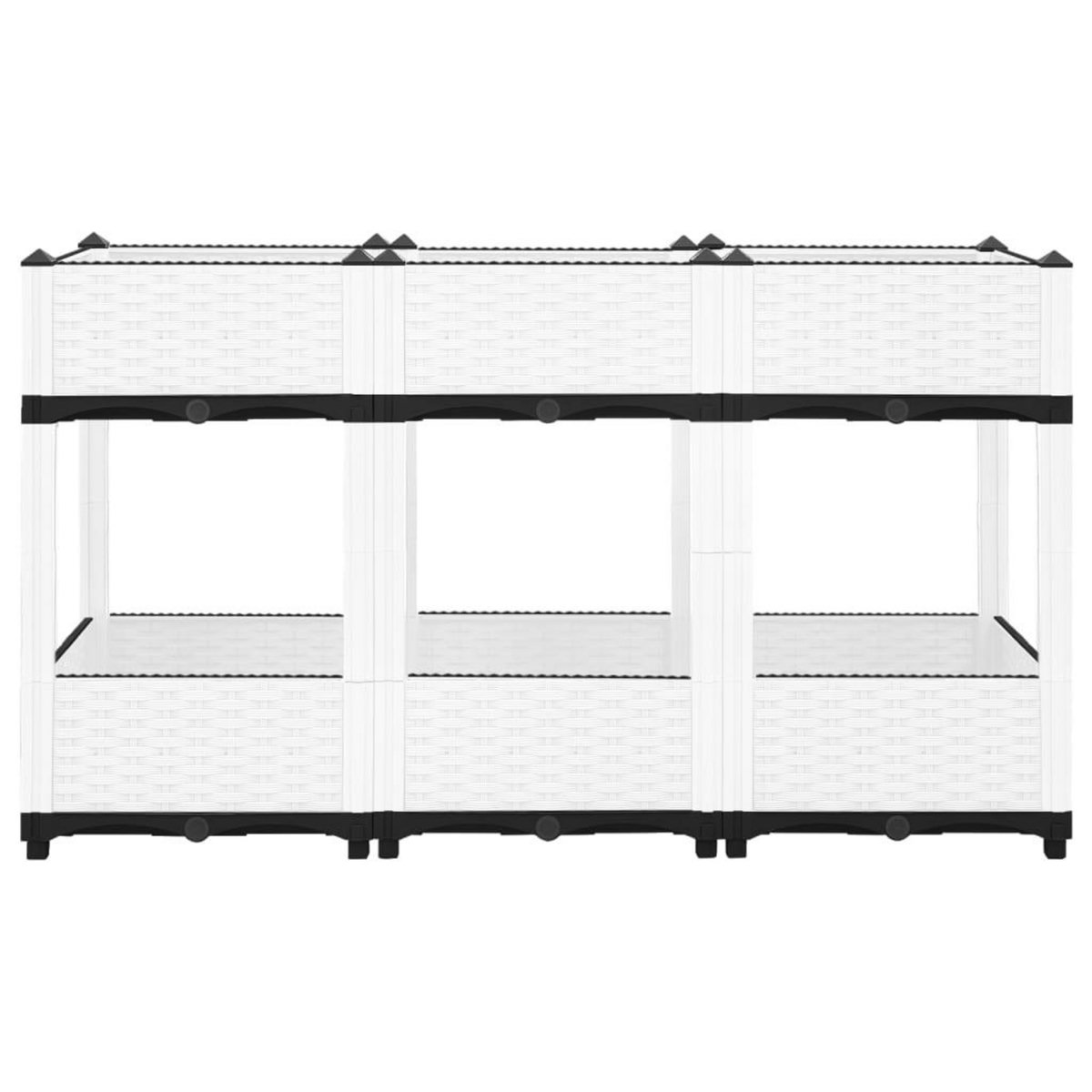 VIDAXL Lit sureleve 120x40x71 cm Polypropylene