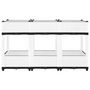 Voir la diapositive 3 : VIDAXL Lit sureleve 120x40x71 cm Polypropylene