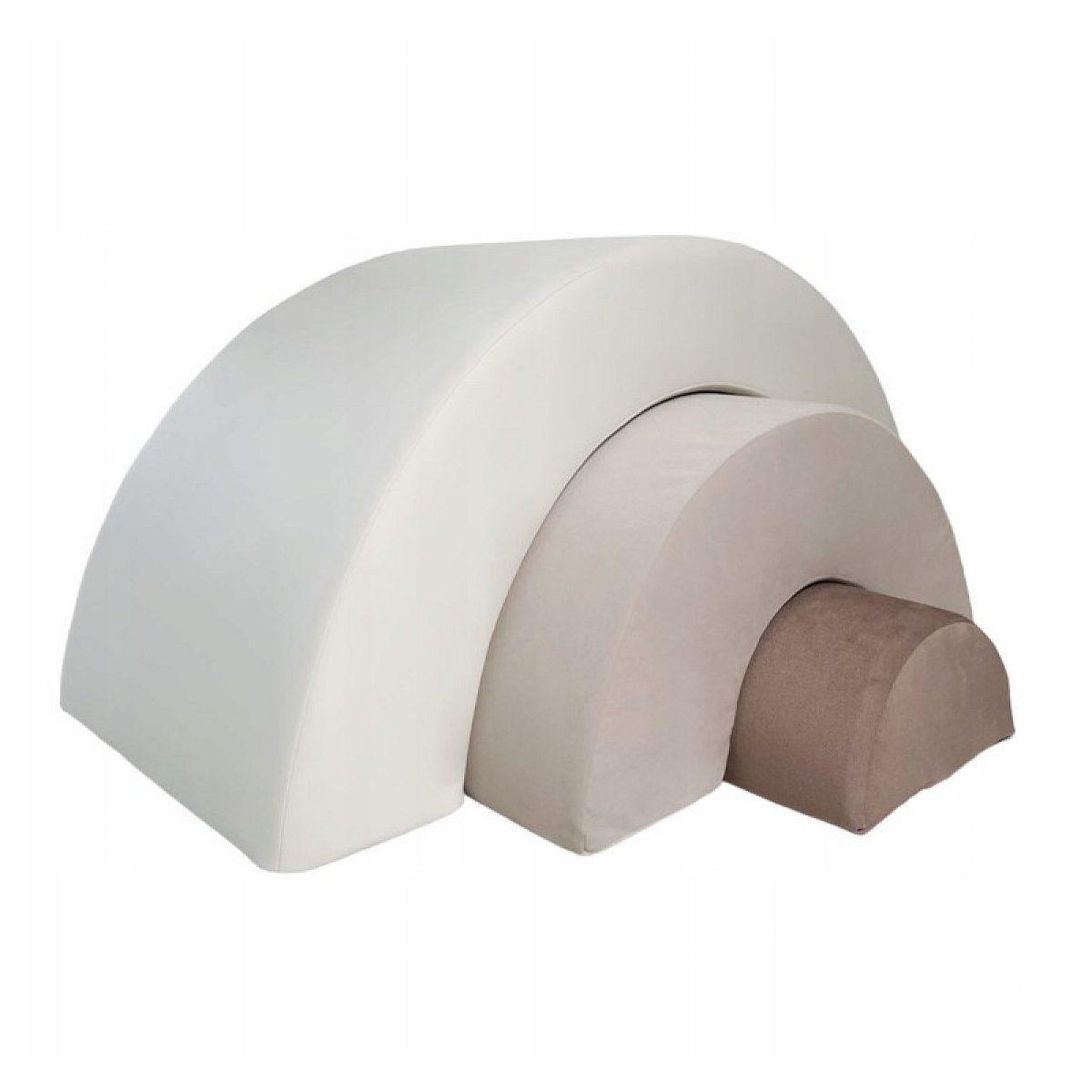 MONIO FOR KIDS Blocs mousse arc en ciel beige