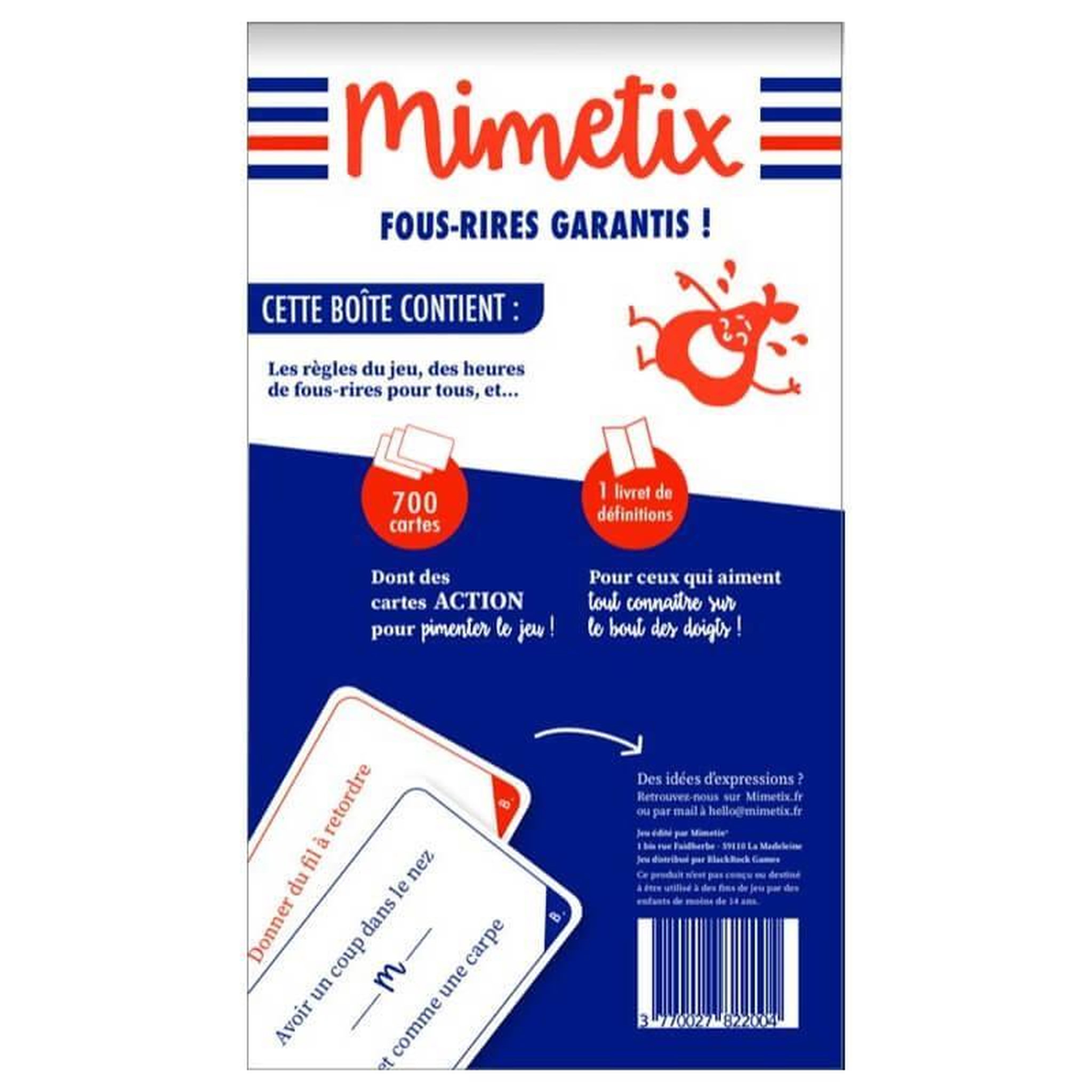 Voir la diapositive 3 : Jeu d ambiance Mimetix