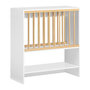 Voir la diapositive 1 : SOBUY Égouttoir à Assiettes Mural Blanc 64x24x71cm KCR09-W