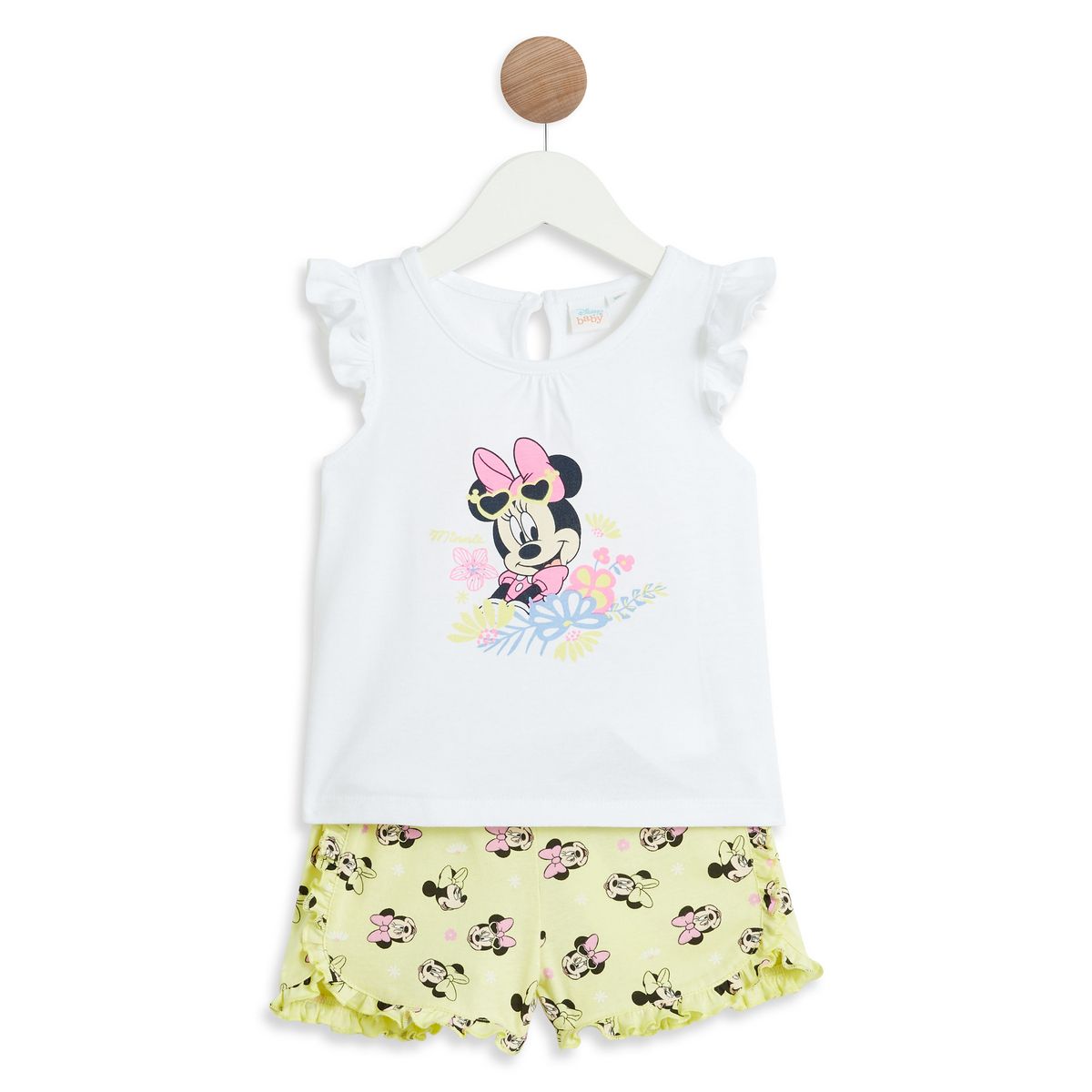 INEXTENSO Ensemble débardeur et short bébé fille