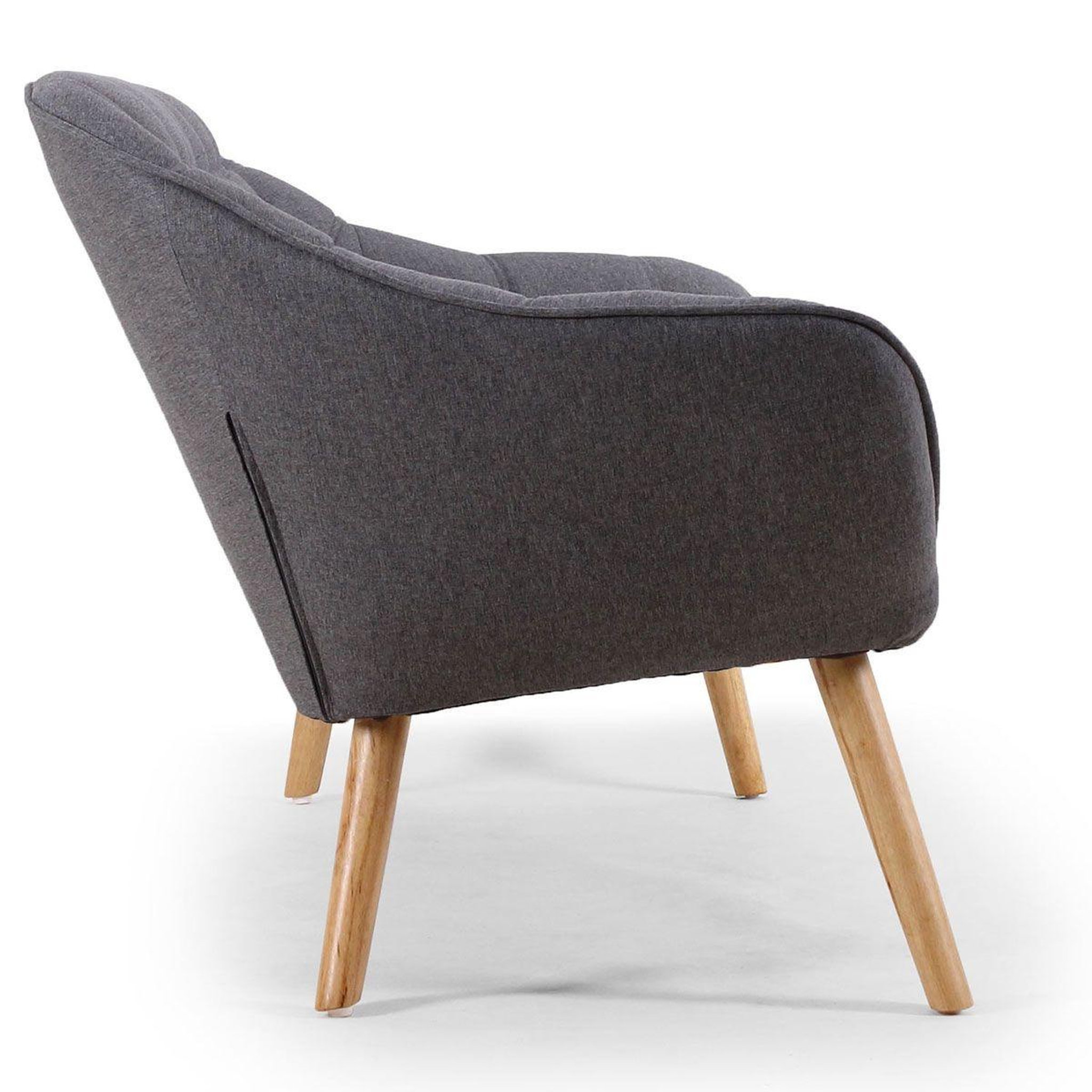 Voir la diapositive 3 : Paris Prix Canapé scandinave 3 places  laos  173cm gris