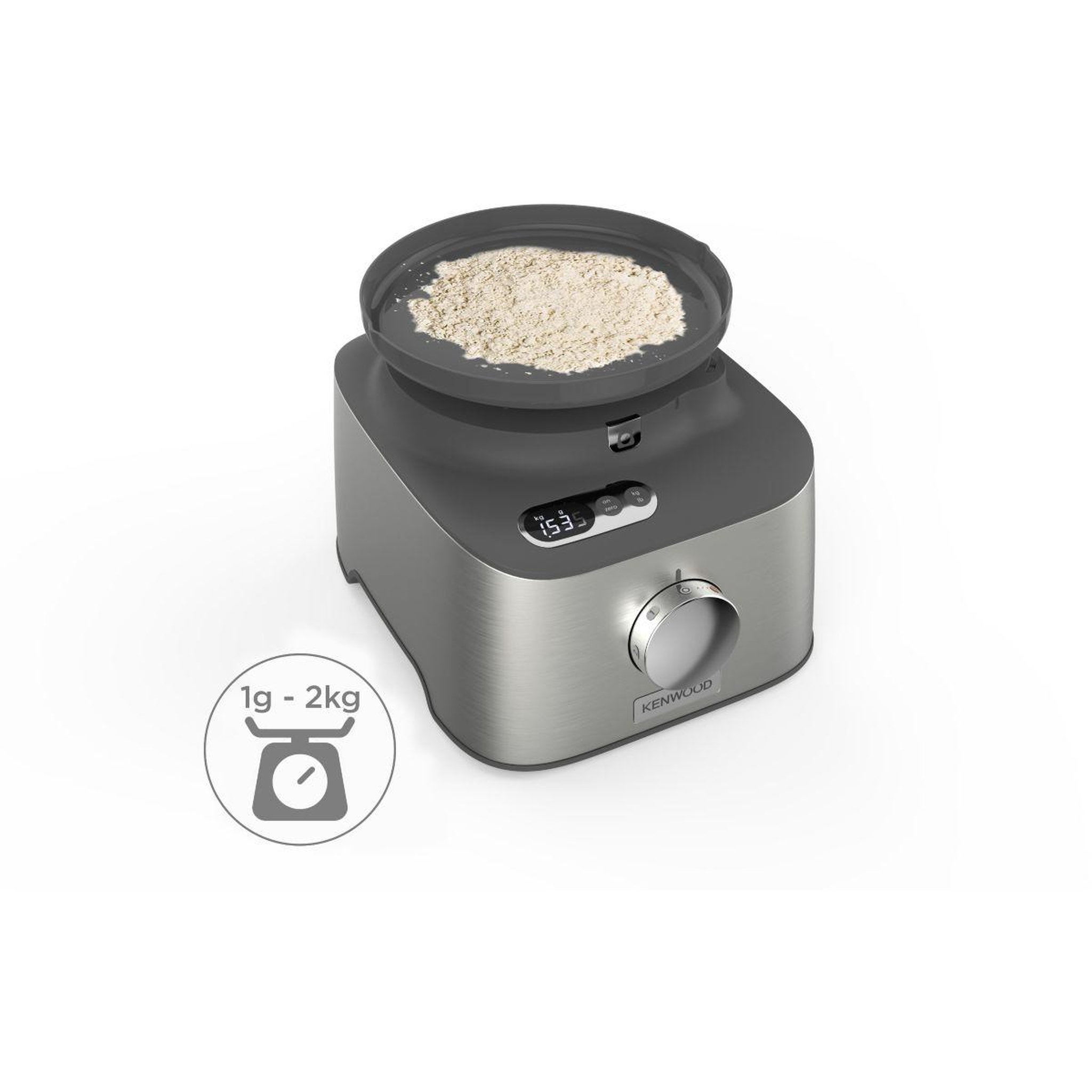 Voir la diapositive 2 : KENWOOD Robot multifonction FDM316SS Multipro Compact+