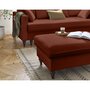 Voir la diapositive 2 : BEST MOBILIER Flamingo - canapé droit 3 places convertible en velours