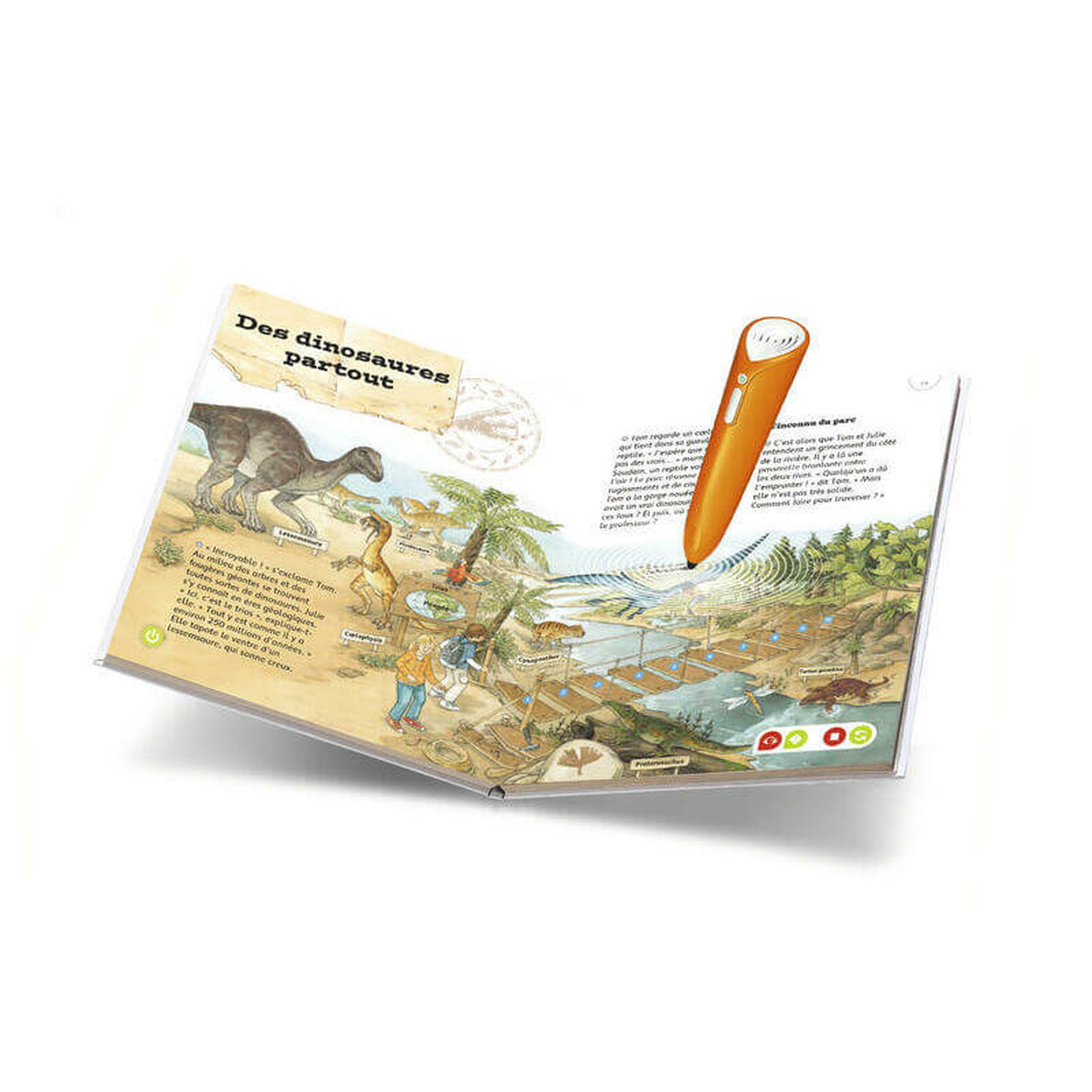 Voir la diapositive 1 : RAVENSBURGER Tiptoi - Tout savoir sur les dinosaures