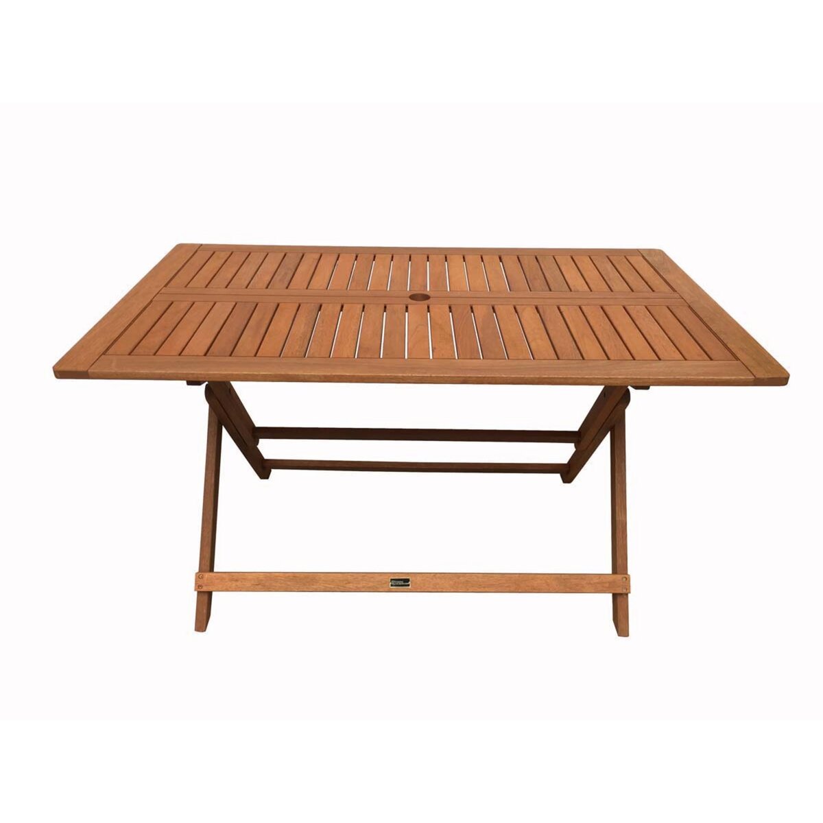 Table Pliante Grise, 60 x 60 x 75 cm 