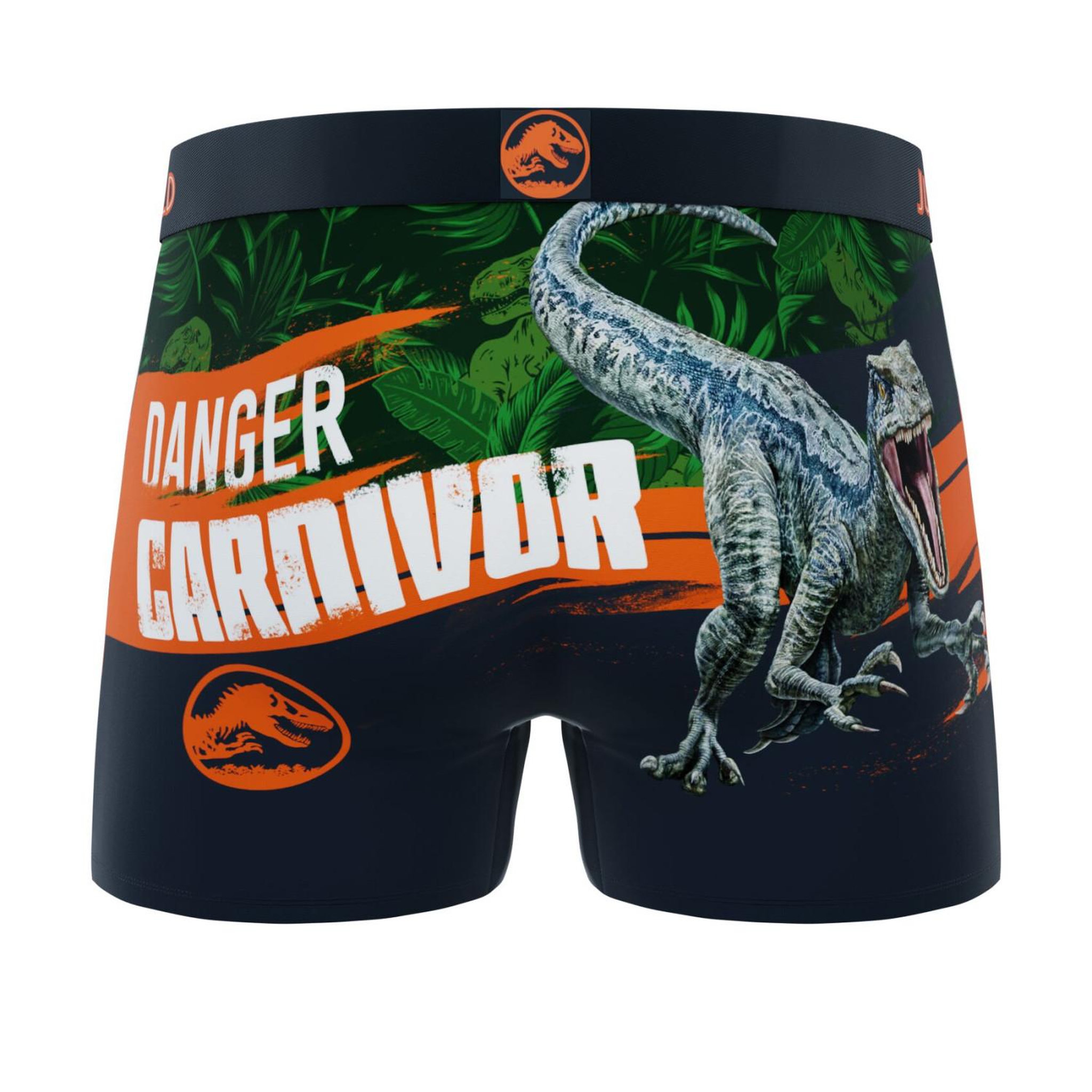 Voir la diapositive 6 : FREEGUN Lot de 3 boxers junior Jurassic