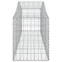 Voir la diapositive 5 : VIDAXL Paniers a gabions arques 40 pcs 200x50x60/80 cm fer galvanise
