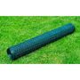 Voir la diapositive 3 : VIDAXL Cloture en treillis acier hexagonal 1x25 m vert fonce