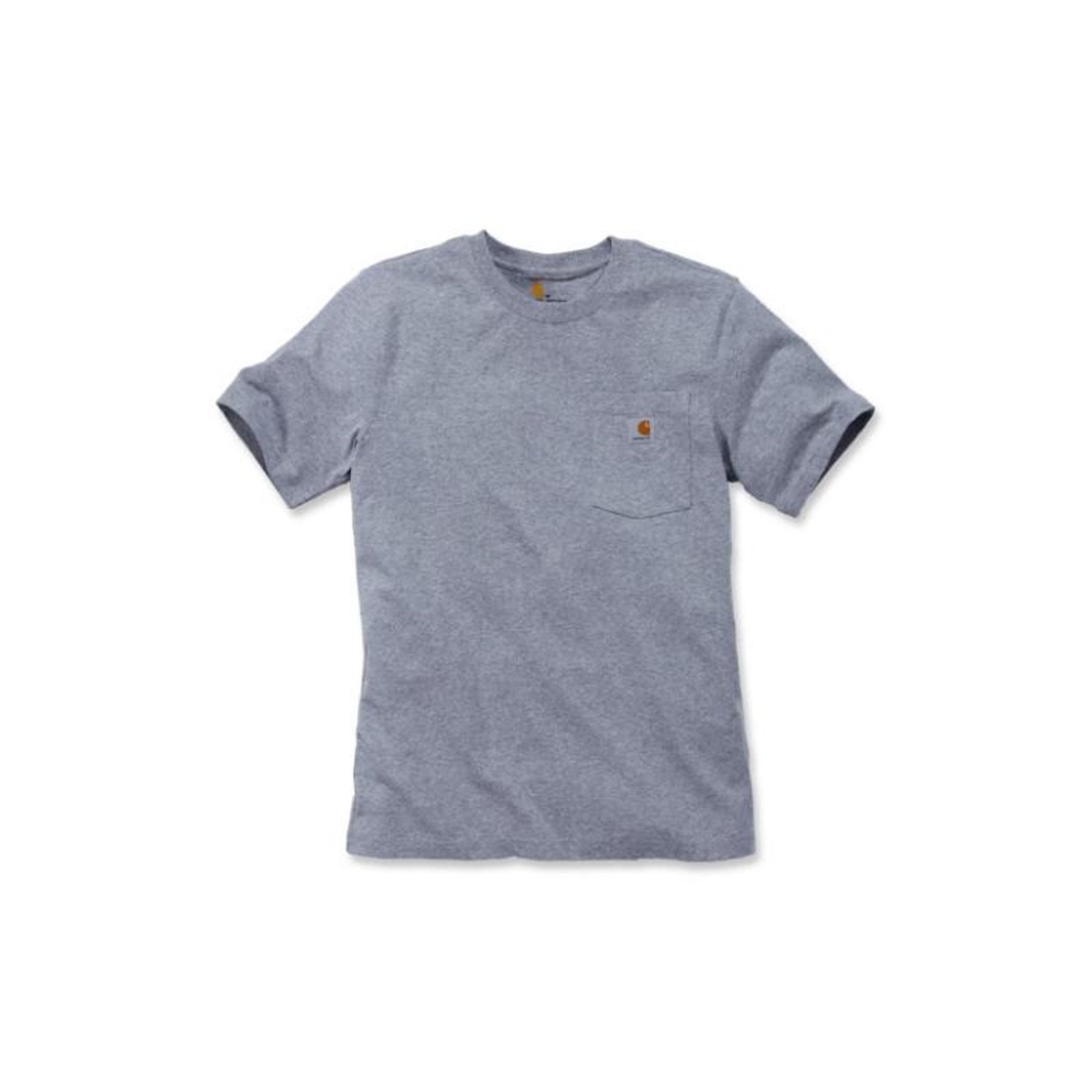 CARHARTT T shirt manches courtes WORKWEAR POCKET TL gris CARHARTT S1103296034L