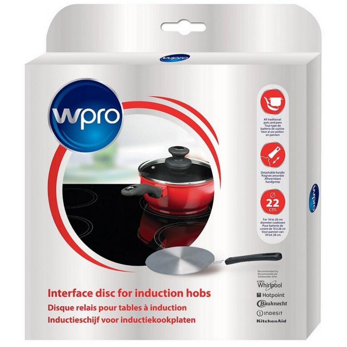 WPRO Disque relais induction 22cm - idi104
