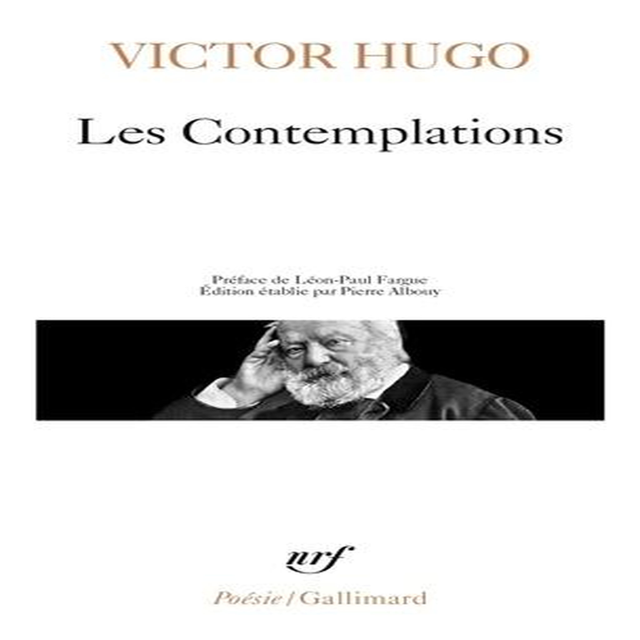LES CONTEMPLATIONS, Hugo Victor