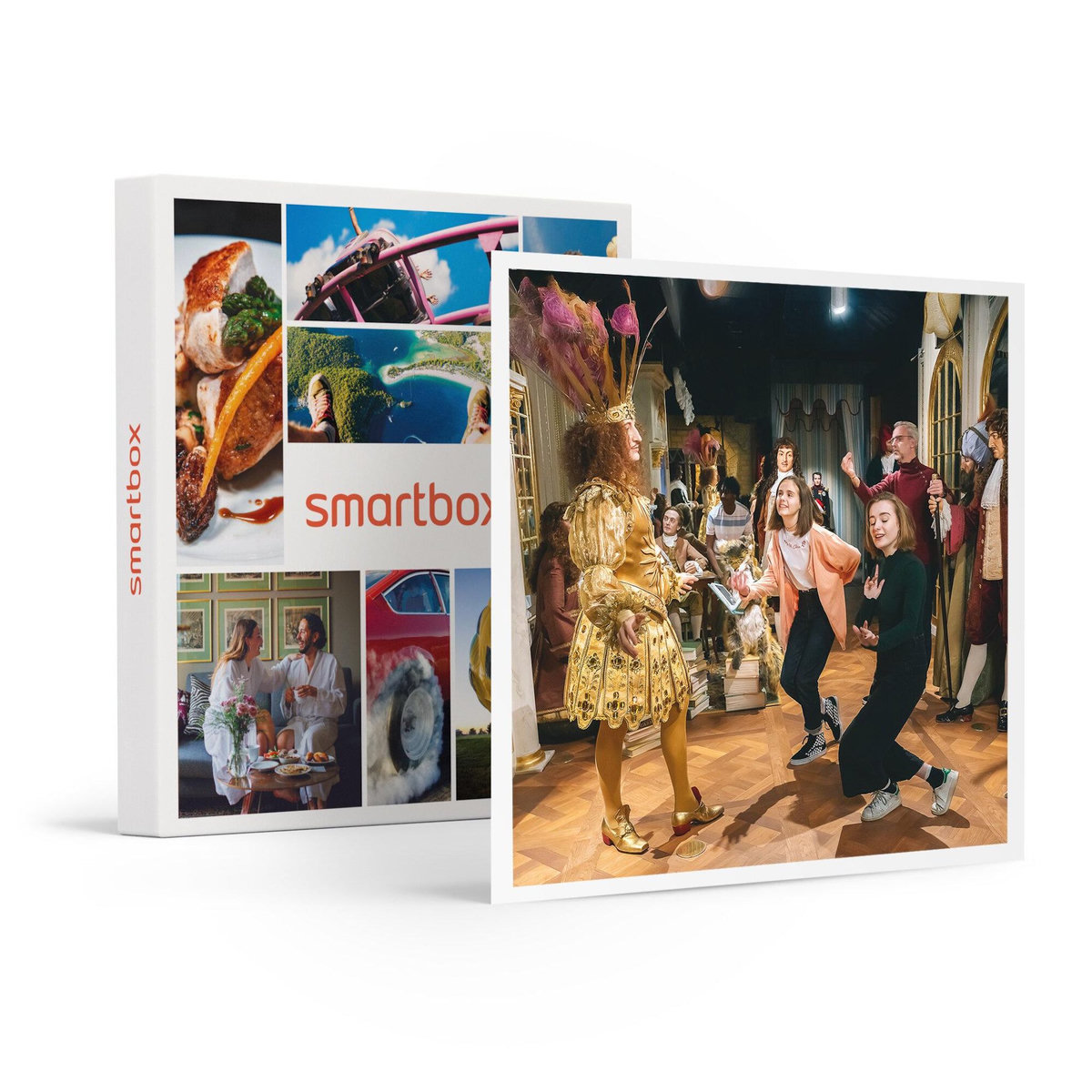 Smartbox Sortie en famille à Paris en 2026 : billets pour 2 adultes et 2 enfants au musée Grévin - Coffret Cadeau Multi-thèmes