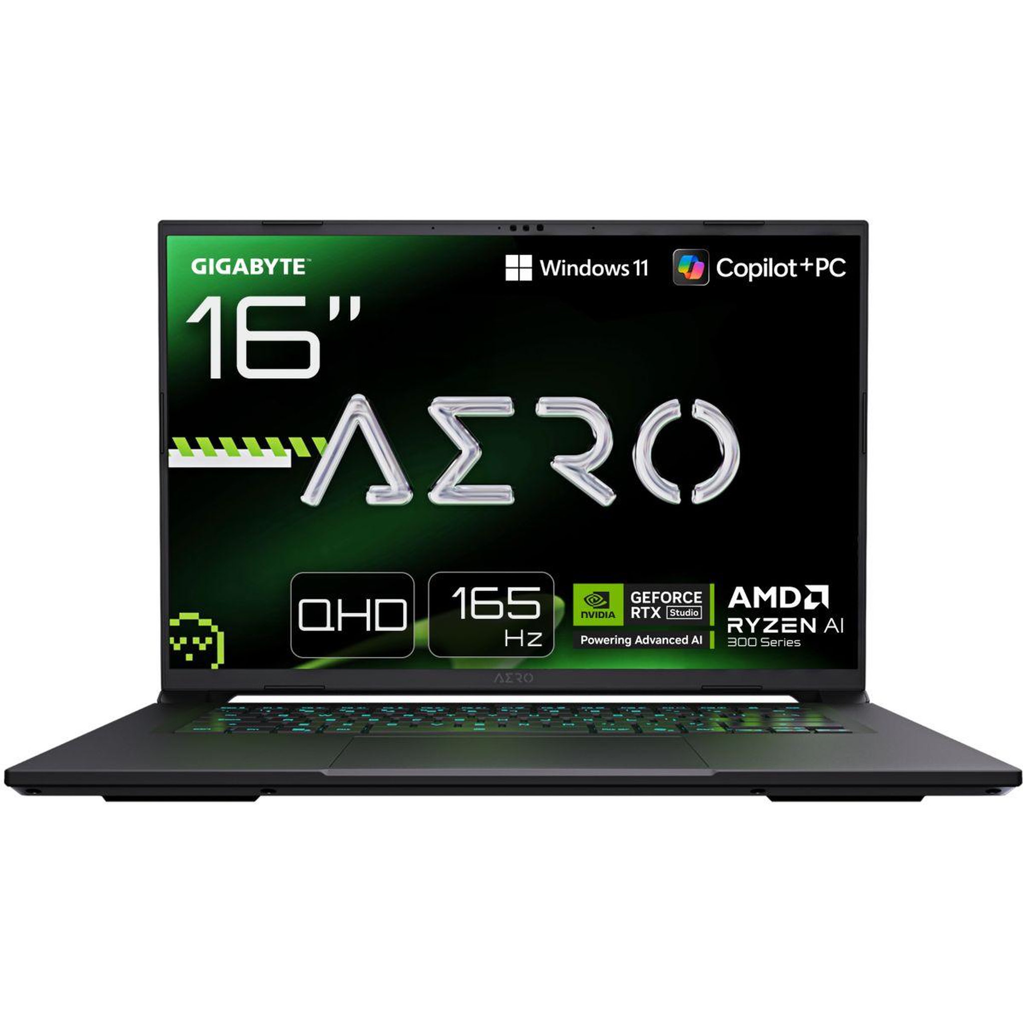 Gigabyte PC Gamer Aero 16  WQXGA 165Hz AMD Ryzen AI 7 350 Nvidia GeForce RTX 5070 32 Go RAM DDR5 SSD 1 To