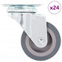 Voir la diapositive 1 : VIDAXL 24 pcs Roulettes pivotantes 50 mm