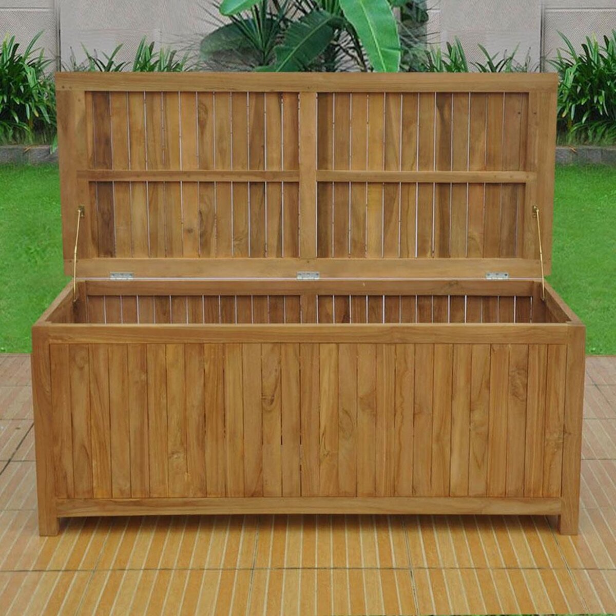 CONCEPT USINE Coffre de rangement teck KOTAK