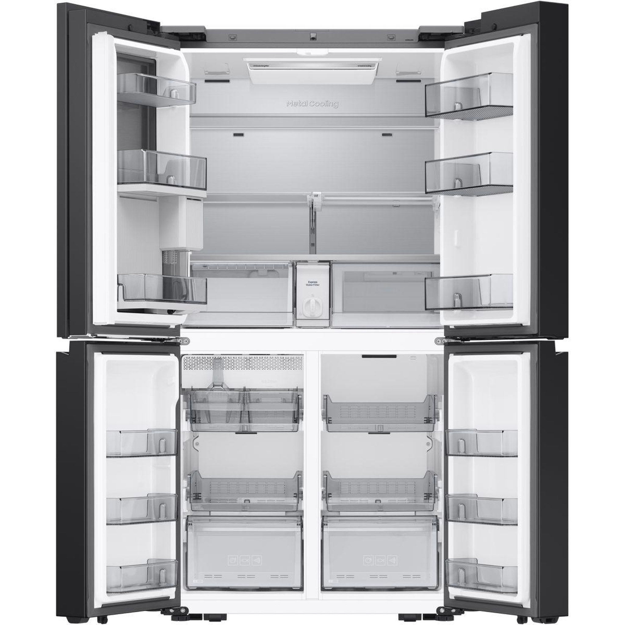 Voir la diapositive 4 : Samsung Réfrigérateur multi portes rm90f67cecef bespoke ai