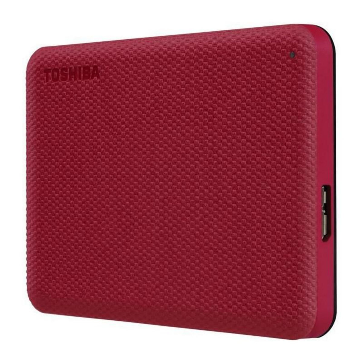 Toshiba Disque dur externe - TOSHIBA - Canvio Advance - 1 To - Rouge