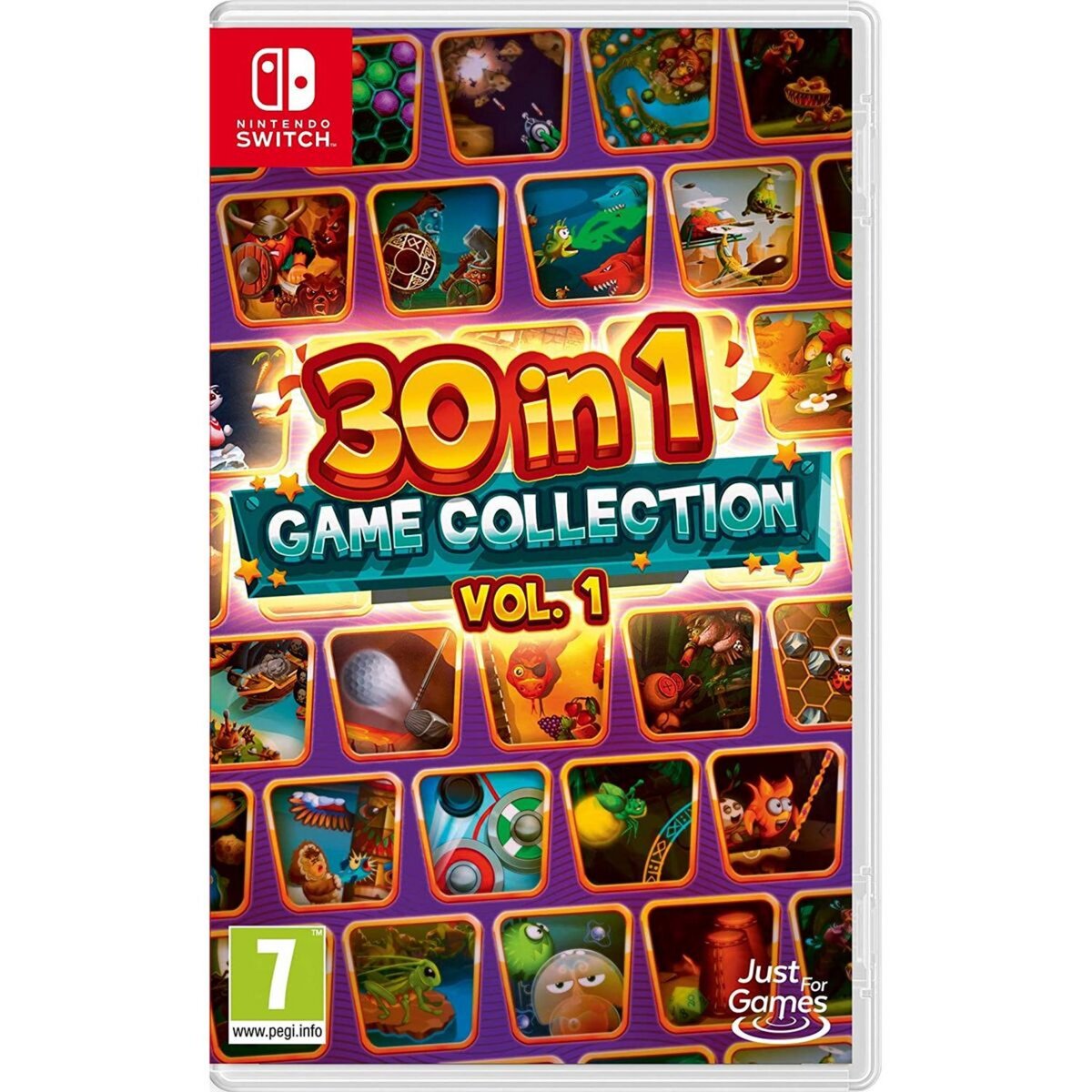 JUST FOR GAMES 30 in 1 Game Collection Volume 1 Nintendo Switch