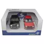 SOLIDO Pack 2 voitures : Renault 5 turbo noire + Peugeot 205 GTI rouge
