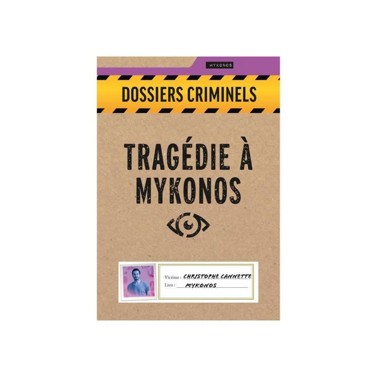 Asmodee Tragédie a Mykonos - Asmodee - Jeu d'enqete - Des 18 ans - Fabriqué en France