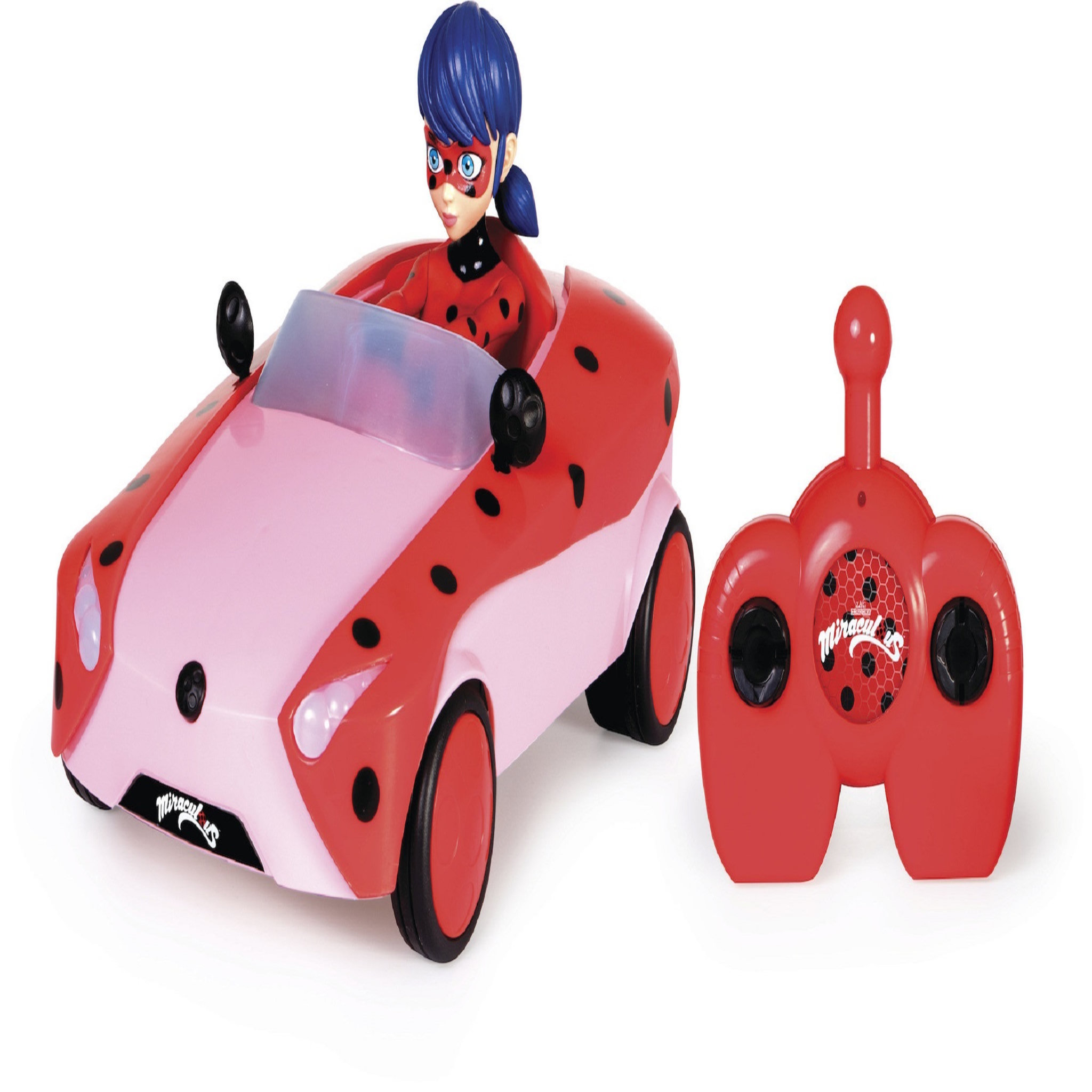 Voir la diapositive 1 : IMC TOYS Voiture radiocommandée Ladybug Miraculous 