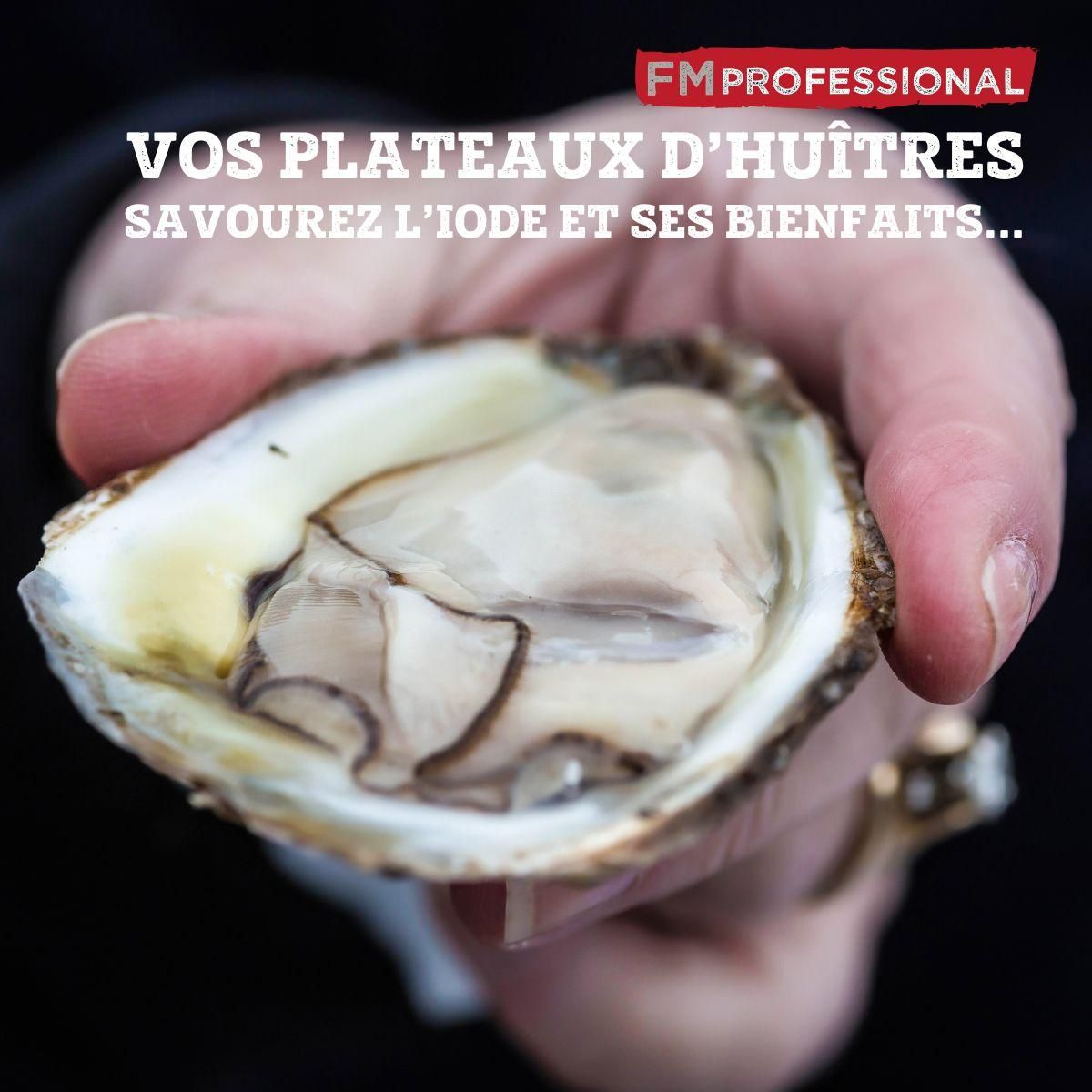 FM PROFESSIONAL Couteau à huître 2 en 1 18 cm FM Professional Divers