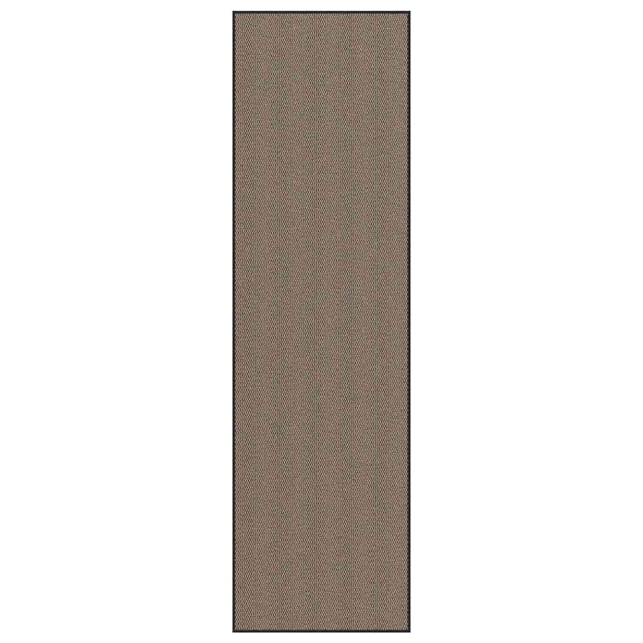 VIDAXL Paillasson marron 115x400 cm