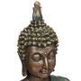 Voir la diapositive 2 : ATMOSPHERA Bouddha Vintage  Anju  43cm Bleu & Bronze