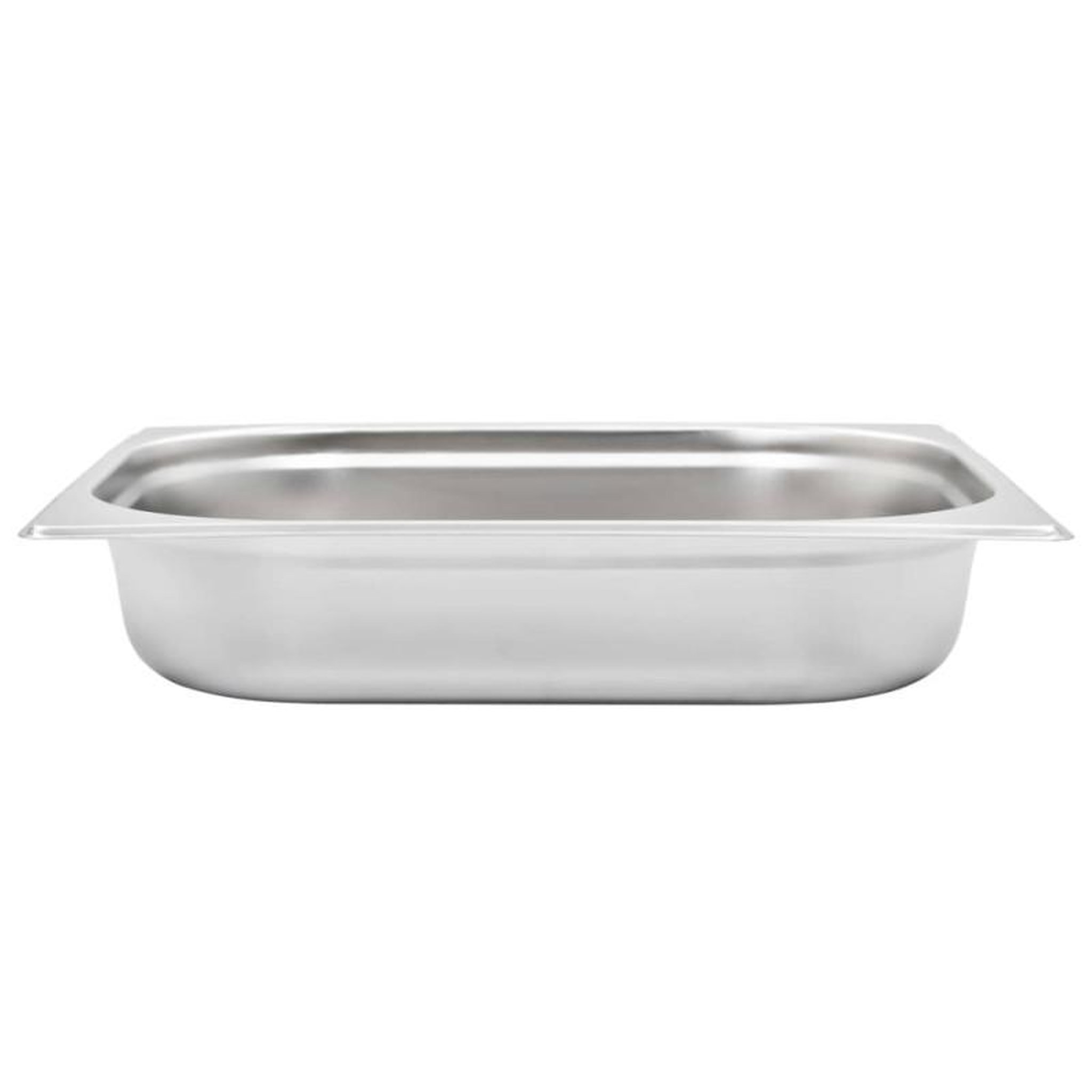Voir la diapositive 6 : VIDAXL Récipients Gastronorm 4 pcs GN 1 2 65 mm Acier inoxydable