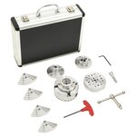 VIDAXL Mandrin a bois auto-centrant pour 3,75 pouces acier