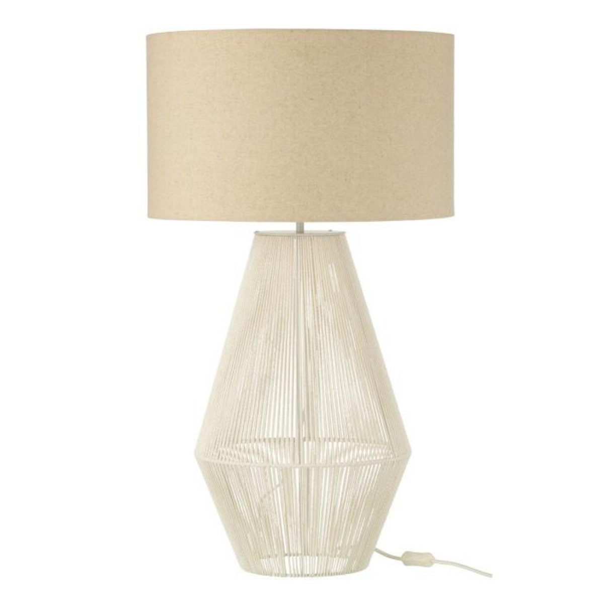 Paris Prix Lampe à Poser Design  Striing  78cm Blanc