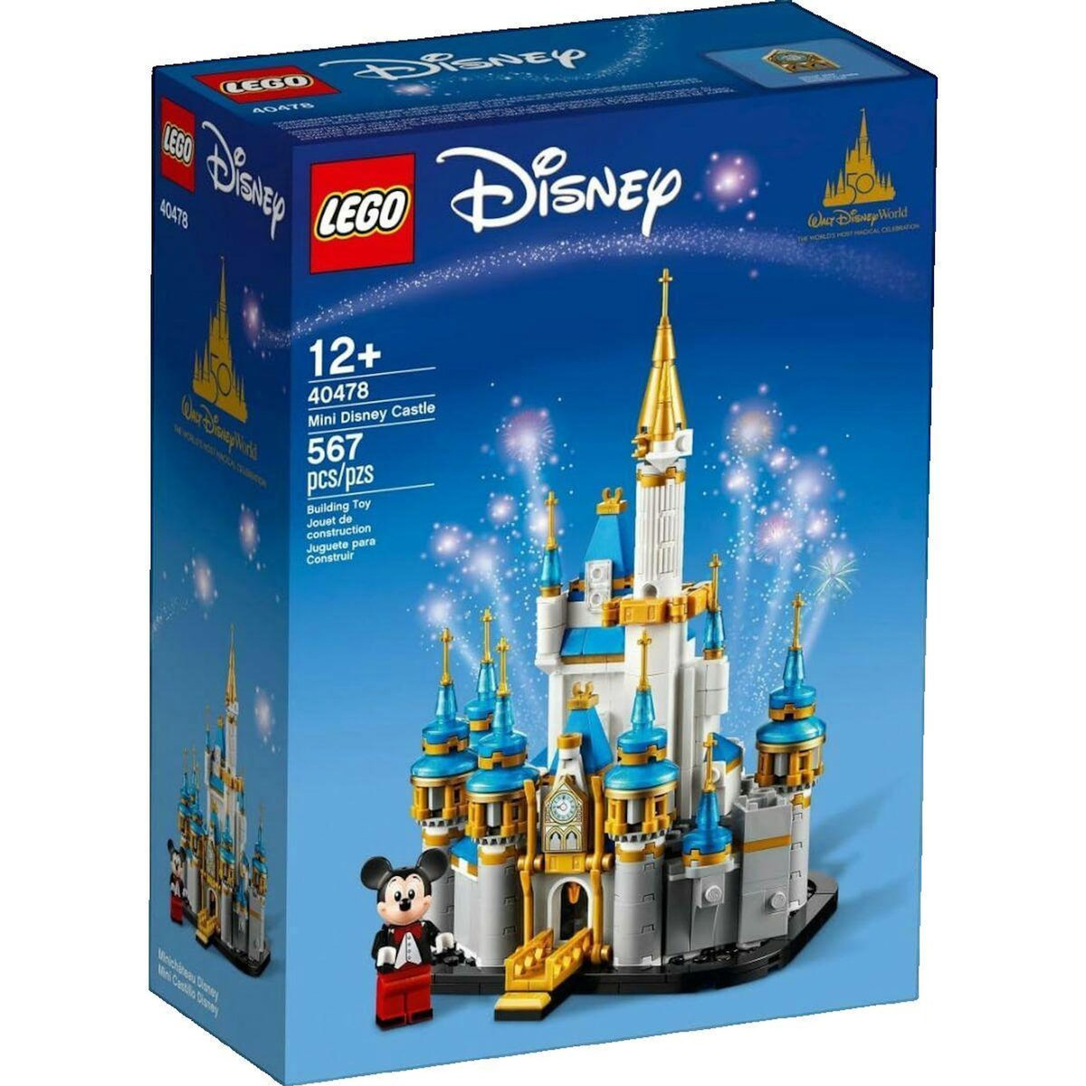 LEGO Jeu de construction LEGO Mini Château Disney 40478