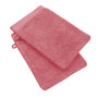 Voir la diapositive 1 : Lot de 2 gants de toilette uni en coton 600 g/m²