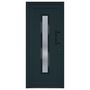 Voir la diapositive 3 : VIDAXL Porte d'entree anthracite 88x200 cm PVC